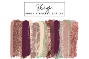 Bronze Brush Strokes: A Versatile Design Element for Every Project