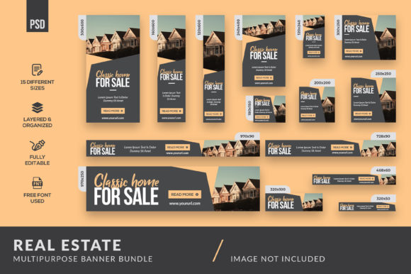 Real Estate Multipurpose Banner Bundle: A Versatile Tool for Modern Designers