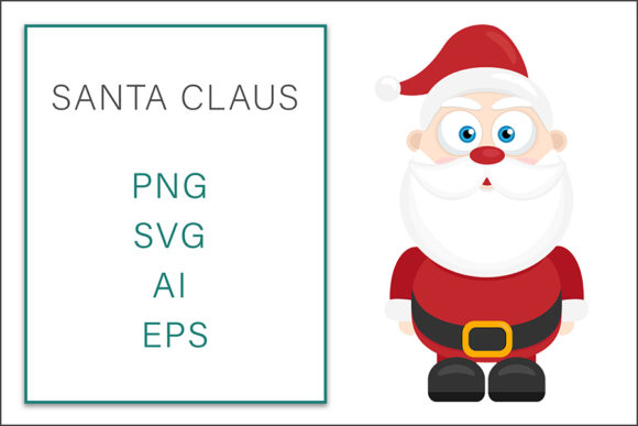 Santa Claus Vector Illustration SVG