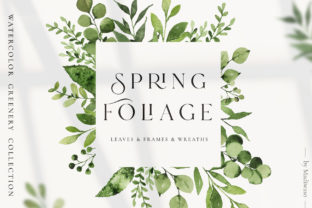 Spring Foliage Greenery Leaves: A Versatile Addition to Your Creative Workflow