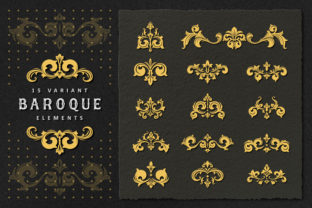 Vintage Baroque Victorian Set: A Timeless Addition to Your Design Toolkit