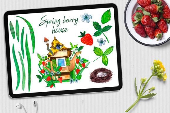 Watercolor Tea Fairy House: A Delightful Addition to Your Creative Projects